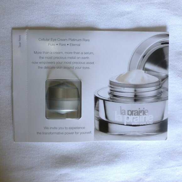 La Prairie Silver and White Eye Cream 4 x 1.5ml - Picture 4 of 8